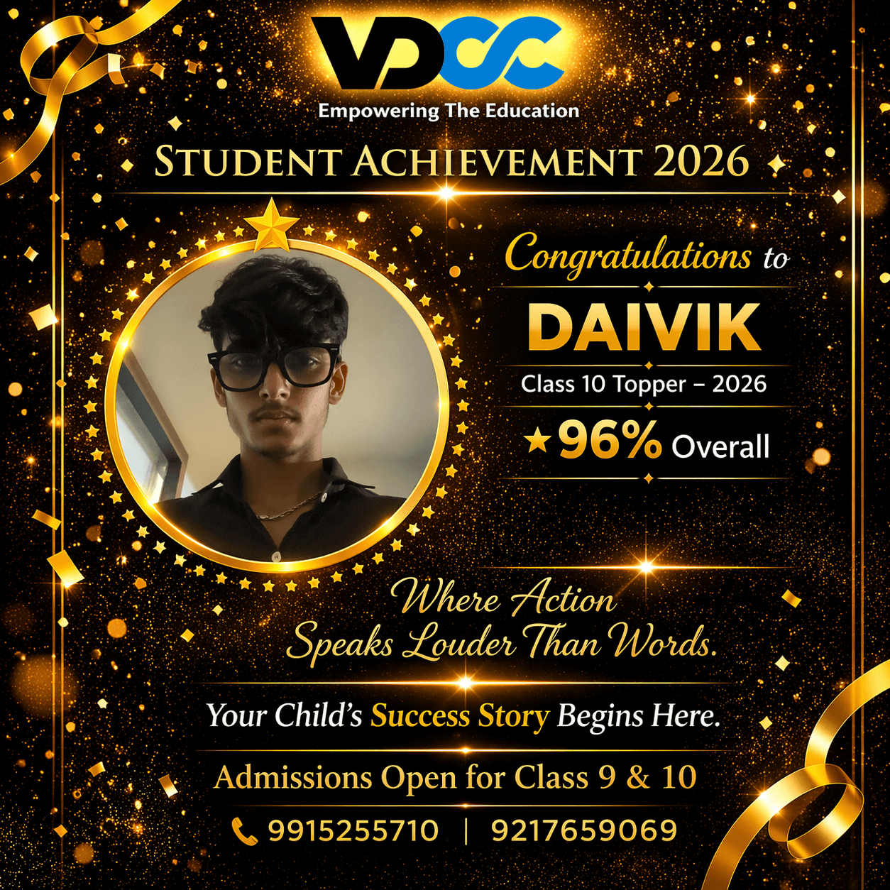 Daivik — 96%